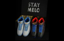Un pack contenant deux Air Jordan 2 en hommage à Carmelo Anthony
