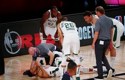 Giannis Antetokounmpo se tord de nouveau la cheville et ne rejouera pas du Game 4