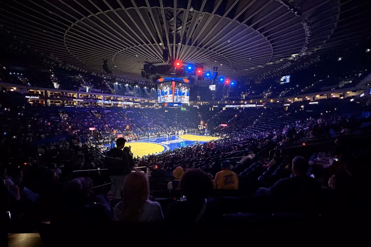L'Oracle Arena dans la Baie de San Francisco, à Oakland