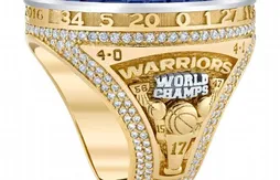 La bague de champion a autant de diamants que de victoires des Warriors