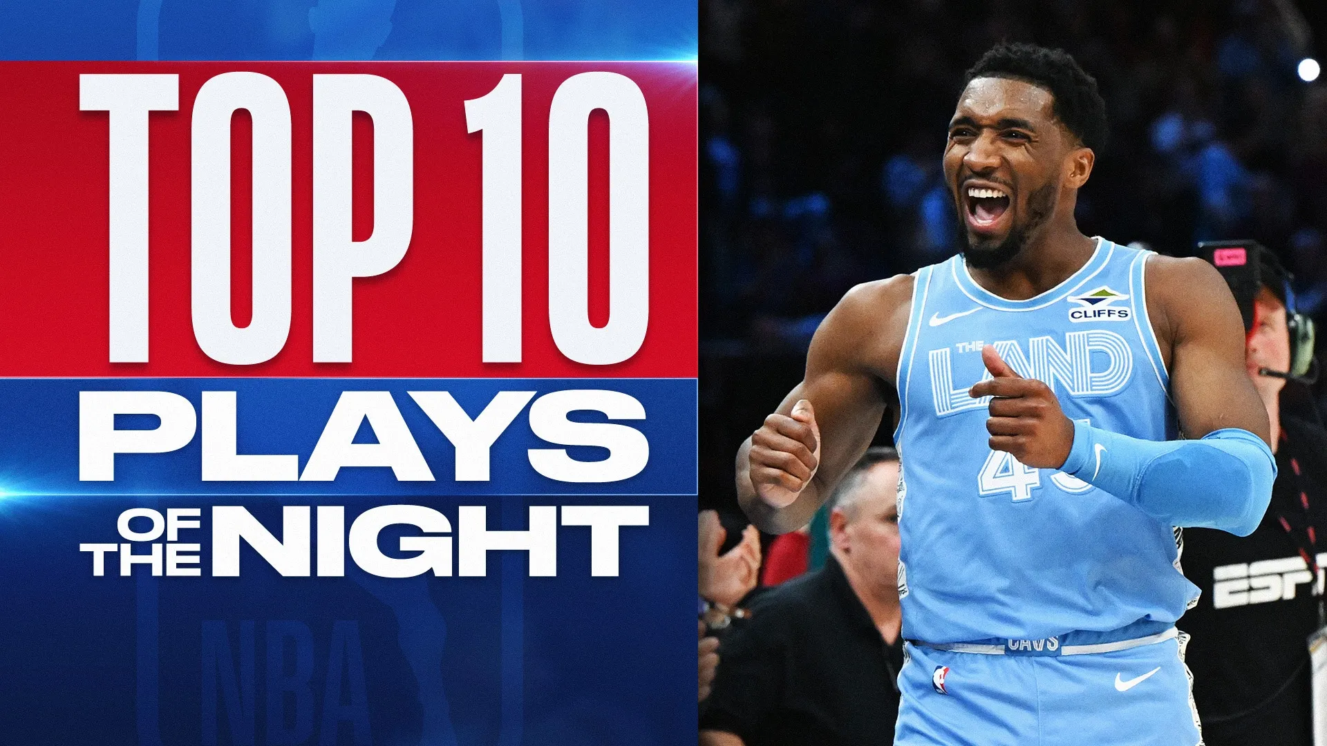 Donovan Mitchell dans le Top 10 de la nuit