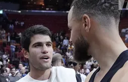 Sur un court, Carlos Alcaraz veut transmettre le même plaisir que Stephen Curry