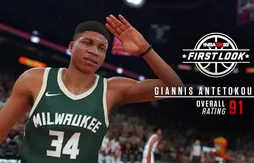 NBA 2K18 : la note de Giannis Antetokounmpo s’envole !