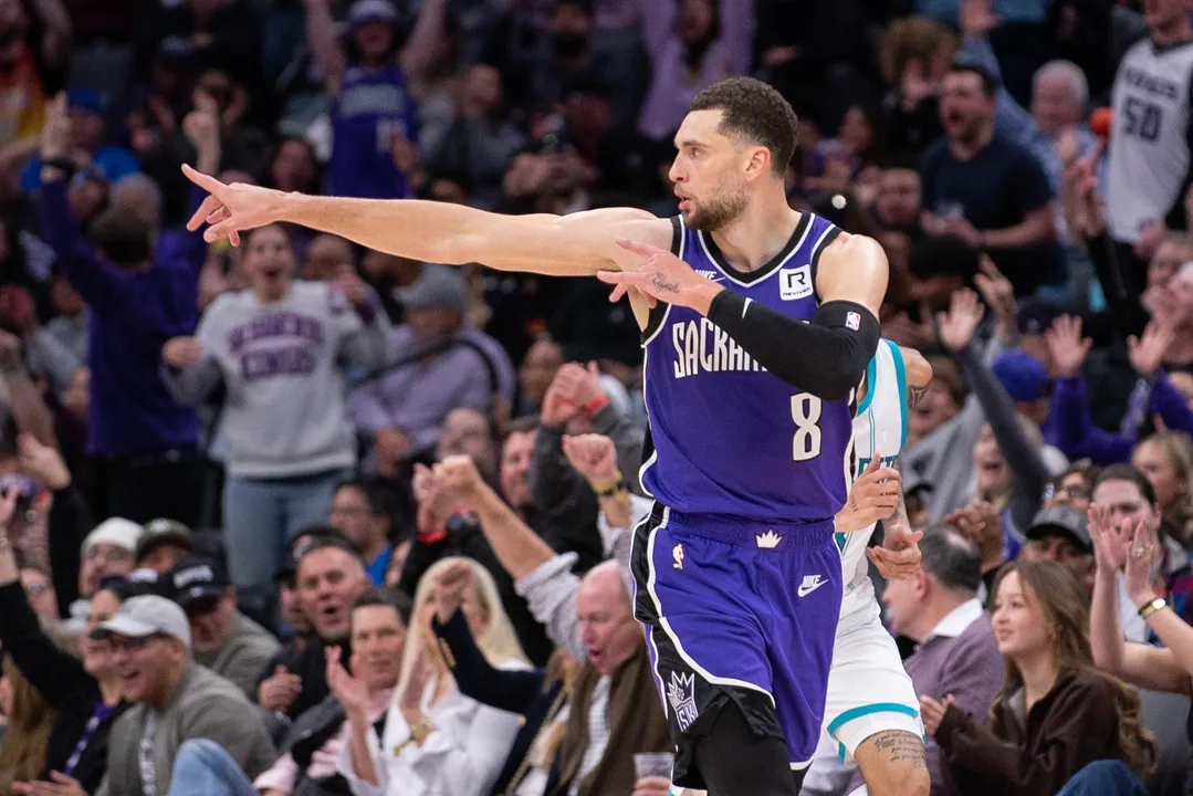 Zach LaVine avec les Kings