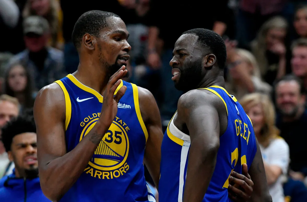 Draymond Green et Kevin Durant