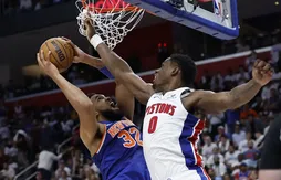 Au bout du suspense, les Knicks reprennent les commandes à Detroit
