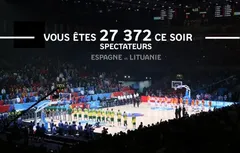 Nouveau record d’Europe d’affluence pour la finale Espagne – Lituanie