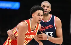 Zaccharie Risacher vu par Nicolas Batum : “Il a le flair pour le jeu”