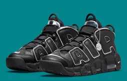 Un coloris noir et argent pour la nouvelle Nike Air More Uptempo