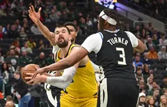 Myles Turner attend de voir la paire Haliburton – Zubac à l’œuvre