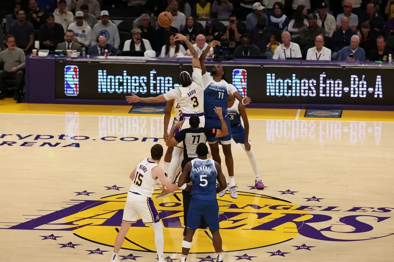 Anthony Davis et les Lakers