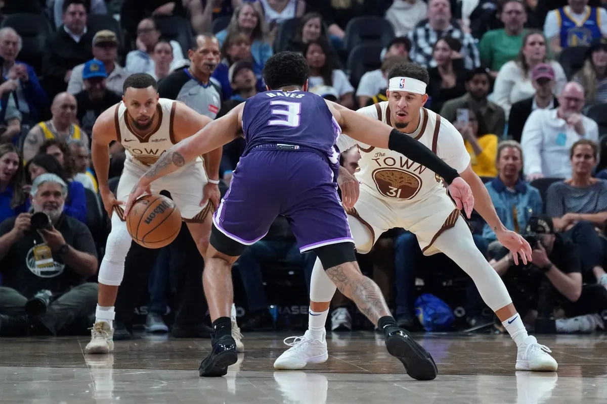 Les Kings face aux Warriors