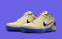 Une Kobe 4 Protro estampillée « FC Barcelona »