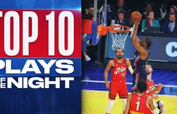 Le Top 10 de la nuit | Toujours un festival de dunks et de 3-points
