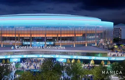 La future salle du Thunder s’appellera le « Continental Coliseum »