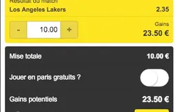 [Pronos NBA] Pariez sur la première victoire des Lakers