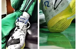 Rajon Rondo rend hommage aux victimes du marathon de Boston sur ses chaussures