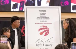 Le numéro 7 de Kyle Lowry va vite rejoindre le plafond de Toronto