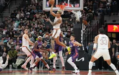 Sans Victor Wembanyama, les Spurs dominent encore les Suns !