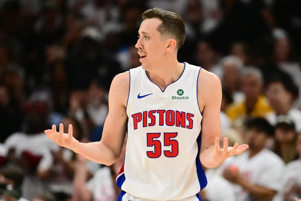 Duncan Robinson avec les Pistons