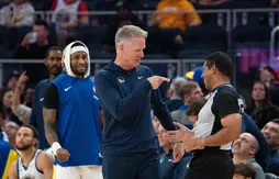 Steve Kerr regrette ses critiques trop personnelles contre les arbitres