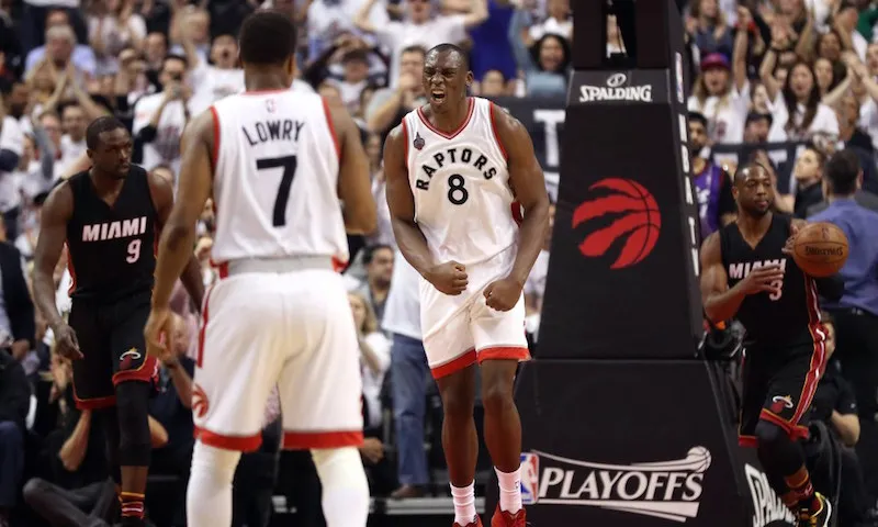 NBA: Playoffs-Miami Heat at Toronto Raptors