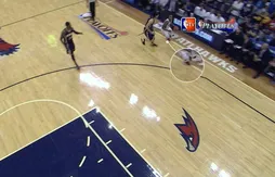 L’incroyable panier à trois points de Jeff Teague n’était pas valable