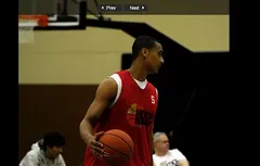 Hoop Summit 2009 : l’équipe du reste du monde à l’entraînement