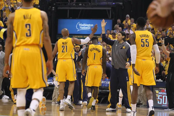 NBA: Playoffs-Miami Heat at Indiana Pacers