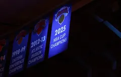 Après l’avoir boudée, les Knicks accrochent leur bannière de la NBA Cup