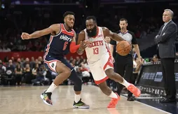 Dans une orgie de points, James Harden (59 points) remporte son duel face à Bradley Beal (46 points)