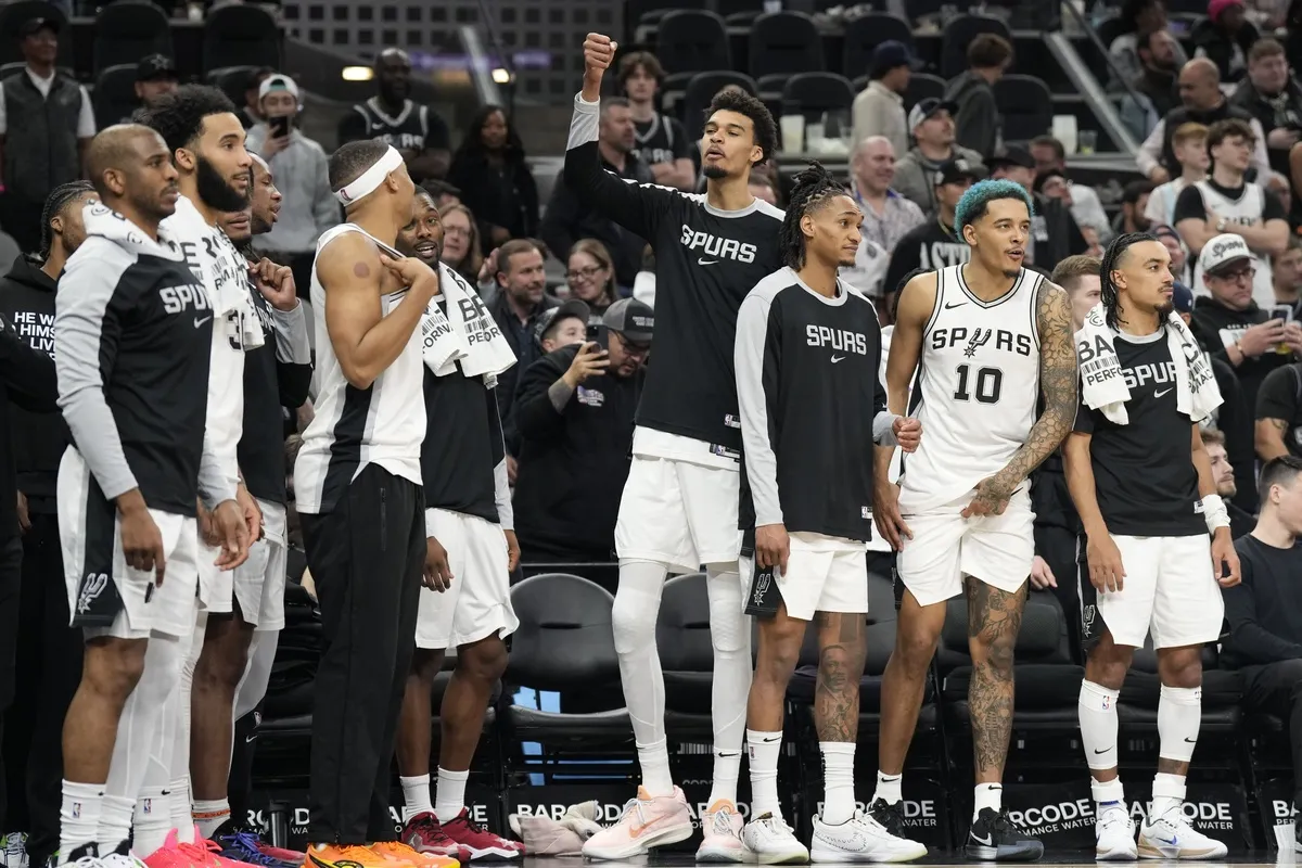 Victor Wembanyama avec les Spurs