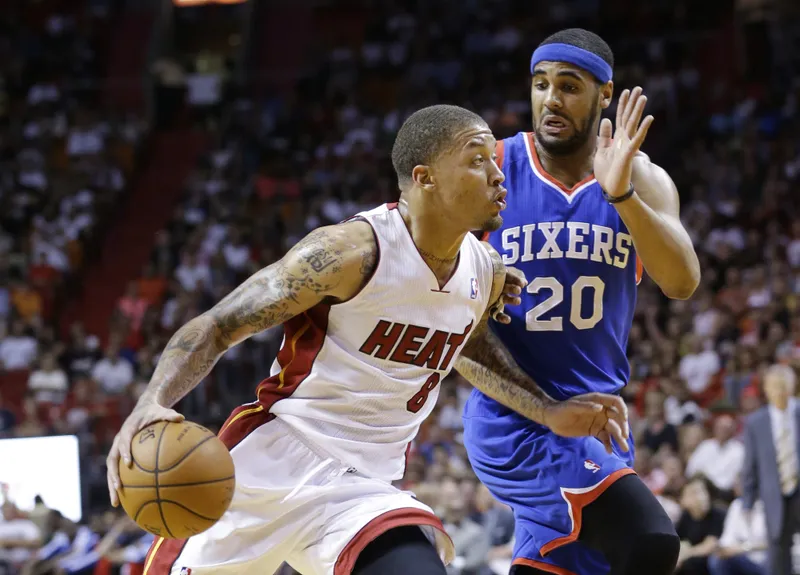 AP HEAT BEASLEY BASKETBALL S FILE BKN USA FL