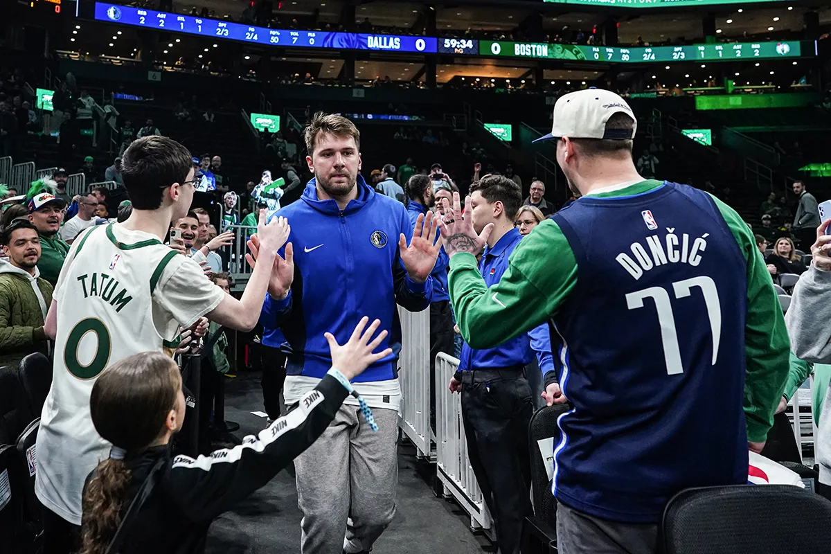 Luka Doncic au TD Garden