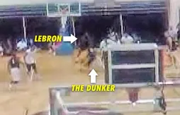 Dunk sur LeBron James : la vidéo mise en ligne aujourd’hui ?