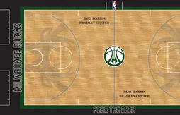 Les Bucks, première équipe à disposer d’un deuxième parquet