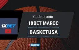 Code promo 1xBet Maroc 2026 BASKETUSA : 200% jusqu’à 2000 MAD de bonus de bienvenue