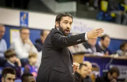 L’entraîneur de Levallois Freddy Fauthoux avec les Spurs en Summer League