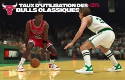 Le taux d’utilisation des équipes de légende des Bulls explose dans NBA 2K20