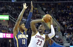 LeBron James et les Cavaliers résistent aux 32 points de Paul George