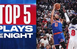 Le Top 5 de la nuit | Jalen Brunson met un point d’exclamation à son grand match