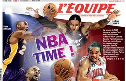 L’image du jour : la NBA en Une de L’Equipe