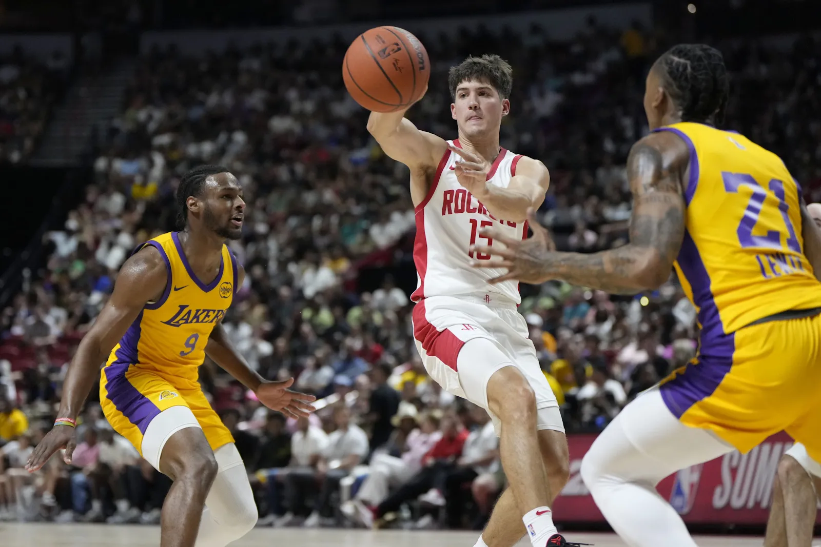 Reed sheppard Bronny James