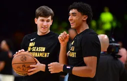 Titulaire, Max Christie se montre chez les Lakers