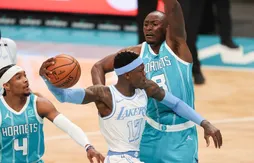 Dans la douleur, les Lakers s’imposent chez les Hornets