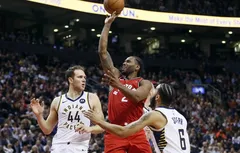 Décimé, Toronto remonte un déficit de 17 points pour vaincre les Pacers !