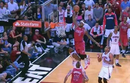 Après Ben McLemore, LeBron James posterize Paul Millsap