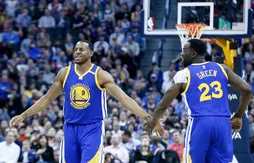 Draymond Green et Andre Iguodala au repos contre les Suns