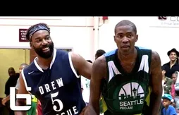 Les highlights du choc entre les stars de la Drew League et de la Seattle Pro-Am