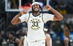 Malgré l’alerte médicale de sa sœur, Myles Turner a été à la hauteur